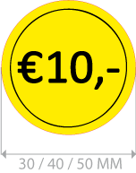 productstickers speciale prijs SP002