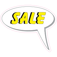 Raamsticker spraakbubbel sale VA-0017