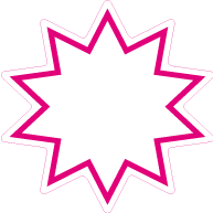 Raamsticker ster ST-004