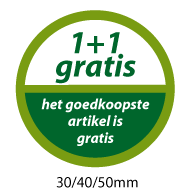 productstickers 1+1 gratis STV-046