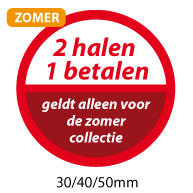 productstickers 2 halen 1 betalen zomer STV-038