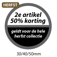 productstickers 2e artikel korting herfst STV-044