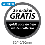 productstickers 2e artikel gratis winter STV-024