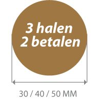 productstickers 3 halen 2 betalen STV-022