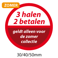 productstickers 3 halen 2 betalen zomer STV-041