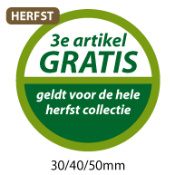 productstickers 3e artikel gratis herfst STV-031