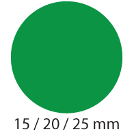 blanco stickervel STV-051 groen
