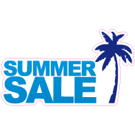 Raamsticker summer sale VA-0033