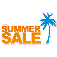 Raamsticker summer sale VA-0032