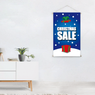 textielposter merry christmas PM-009