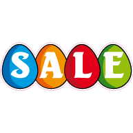 Raamsticker paasei sale VA-0064