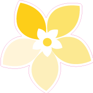 Raamsticker bloem VA-0054