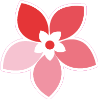 Raamsticker bloem VA-0054