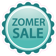 Raamsticker zomer sale VA-0058