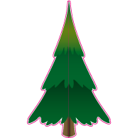 Raamsticker kerstboom 80x130 cm VA-0069