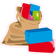 Raamsticker cadeau VA-0086