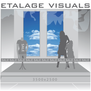 etalage visual wolken VIS-08