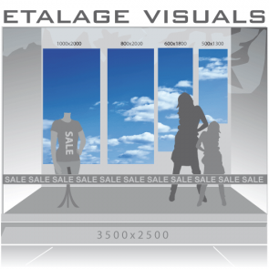 etalage visual wolken VIS-08