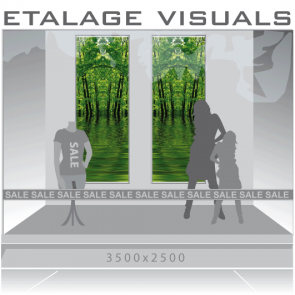 etalage visual bos VIS-008