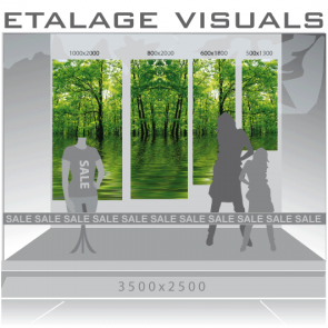 etalage visual bos VIS-008