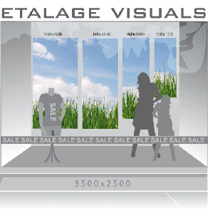 etalage visual gras VIS-003