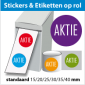 Stickers op rol SR-022