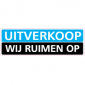 Raamsticker uitverkoop rechthoek RE-0005