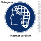 Pictogram 5 stuks 'haarnet' PICTO-166