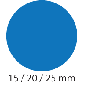blanco stickervel STV-051 blauw