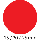 blanco stickervel STV-051 rood