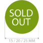 productstickers sold out rond STV-019