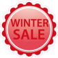 Raamsticker winter sale VA-0058